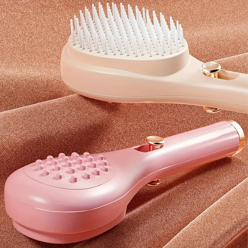 1pcs Magic Retractable Hair Comb-Anti-Static Scalp Massaging & Detangling Brush for All Hair Types Holiday Gift Box Beauty Tool